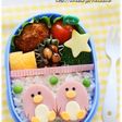 魚ニソdeぴんくペンギンちゃん*キャラ弁