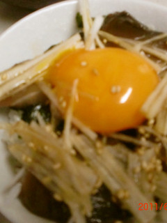 カツオの漬け丼-レシピのメイン写真