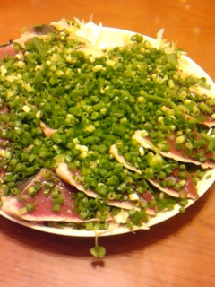 カツオの塩タタキ-レシピのメイン写真