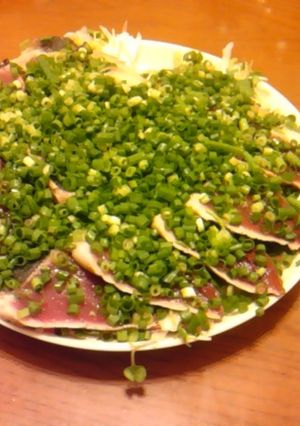 カツオの塩タタキ-レシピのメイン写真