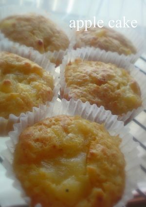 リンゴのカップケーキ-レシピのメイン写真