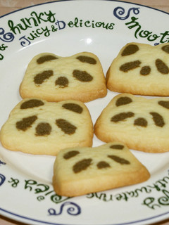 切っても切ってもパンダクッキー♪-レシピのメイン写真