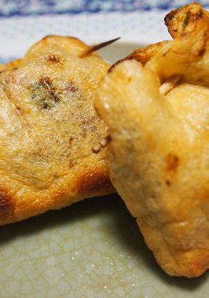 オクラ明太納豆きんちゃく-レシピのメイン写真