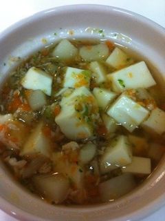 離乳食中期 豆腐と野菜の甘煮-レシピのメイン写真