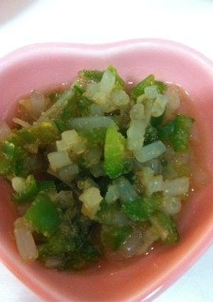 離乳食中期もやしピーマンの胡麻和えマリネ-レシピのメイン写真