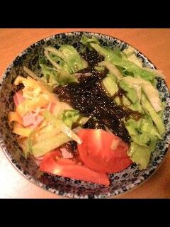 さっぱりサラダもずく酢そうめん♪-レシピのメイン写真