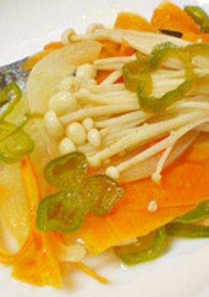 フライパン一つ☆鮭と野菜のバター焼き-レシピのメイン写真