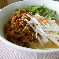 坦々丼-レシピのメイン写真