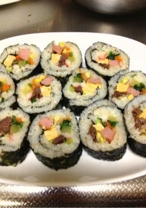 韓国のり巻-レシピのメイン写真
