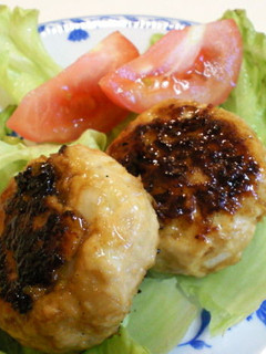 簡単☆鶏のつくねバーグ-レシピのメイン写真