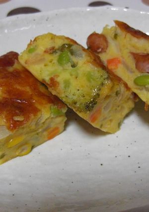 お野菜たっぷり★簡単ケークサレ♪-レシピのメイン写真