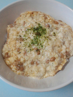 ランチに朝食に☆とろろ納豆腐ご飯-レシピのメイン写真