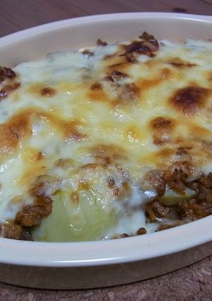 ミートソースのじゃがグラタン-レシピのメイン写真