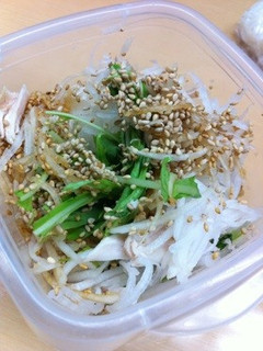 本日のお手軽サラダ弁当①-レシピのメイン写真