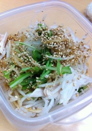 本日のお手軽サラダ弁当①-レシピのメイン写真