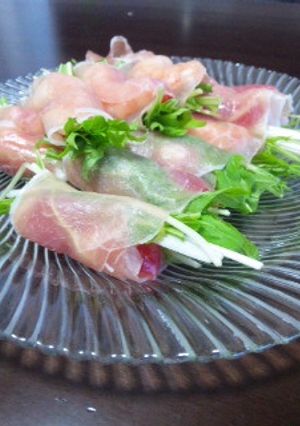 生ハム巻き-レシピのメイン写真
