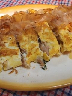 ☆シソ入りツナマヨの卵焼き-レシピのメイン写真