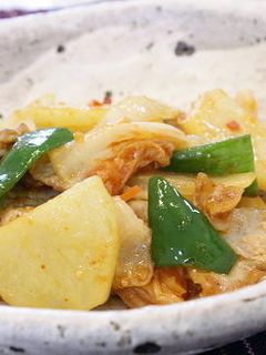 豚肉とキムチの味噌バター炒め-レシピのメイン写真