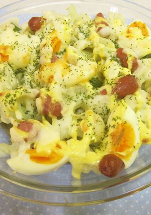 カリフラワーとゆで卵のグラタン-レシピのメイン写真