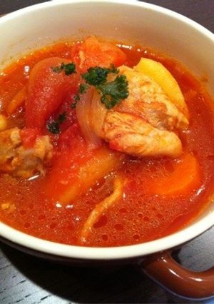 鍋にぶちこむだけの鶏のエスニック風煮込み-レシピのメイン写真