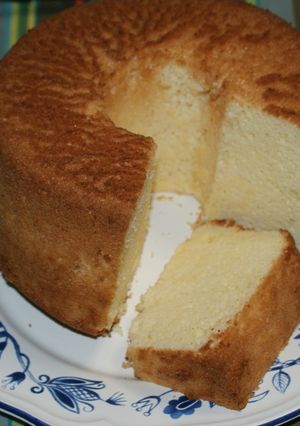 酒粕ミルクのシフォンケーキ♪-レシピのメイン写真