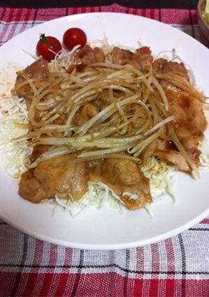 豚肉ともやしの生姜焼き☆-レシピのメイン写真