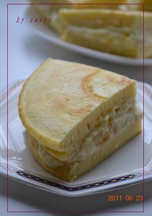 チーズサンド・パンケーキ-レシピのメイン写真
