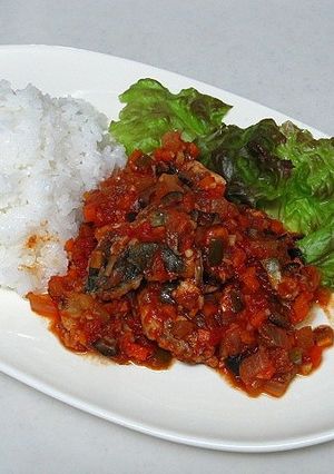 鯖のトマトソース煮-レシピのメイン写真