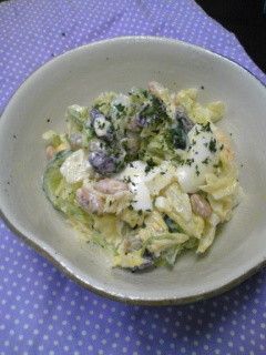 豆とキャベツのレモンマヨ和え-レシピのメイン写真