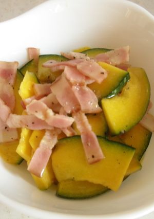 生で食べれるカボチャのサラダ-レシピのメイン写真