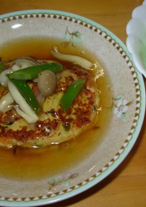 あんかけ豆腐ハンバーグ-レシピのメイン写真