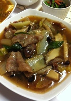 白菜と豚肉が残ったら！旨うま八宝菜♪-レシピのメイン写真