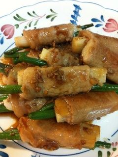 生姜焼き風肉巻き@(・●・)@-レシピのメイン写真