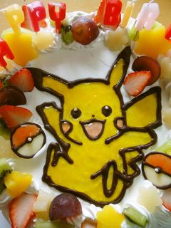 キャラケーキ☆ポケモン ピカチュウ-レシピのメイン写真