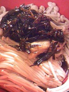 えのきだけと昆布佃煮のポン酢和え-レシピのメイン写真