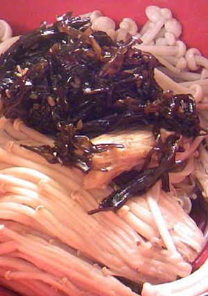 えのきだけと昆布佃煮のポン酢和え-レシピのメイン写真