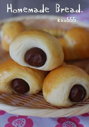 チョココロネ(ＨＢ使用)-レシピのメイン写真