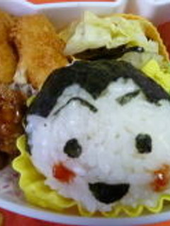 キャラ弁 ちびまるこ-レシピのメイン写真