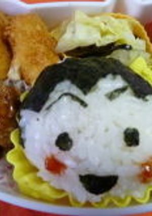 キャラ弁　ちびまるこ-レシピのメイン写真