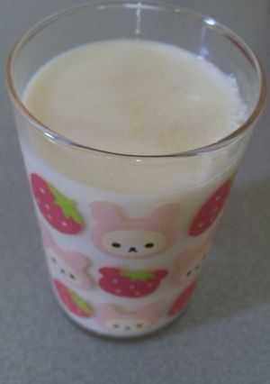 牛乳と酢で飲むヨーグルト風？！-レシピのメイン写真