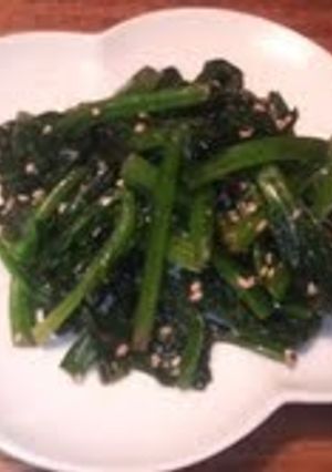 ☆ほうれん草のナムル（韓国家庭料理）☆-レシピのメイン写真