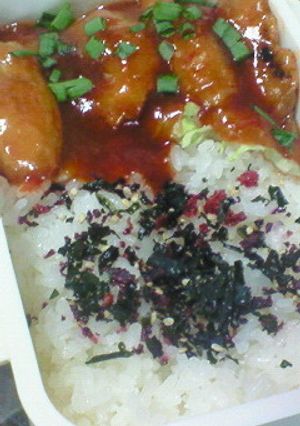鳥からあげのチリソース弁当-レシピのメイン写真