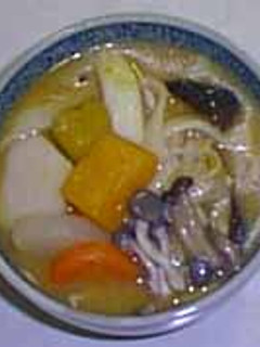 野菜た~っぷり!体があたたまる「ほうとう」-レシピのメイン写真