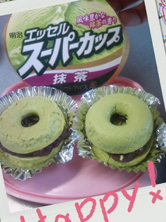抹茶ベイクドチーズケーキ風和風ドーナツ-レシピのメイン写真