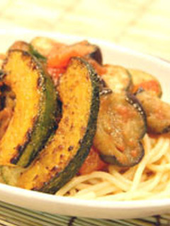 冷製パスタ~野菜たっぷりのラタトゥイユ風-レシピのメイン写真