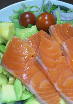 アボカド・サーモンサラダ丼-レシピのメイン写真