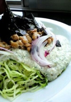 半分ロー☆シソ豆腐クリームの和風パスタ-レシピのメイン写真