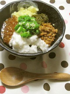 暑い日にはネバネバ丼♡-レシピのメイン写真