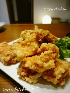 ✽鶏むね肉のクリスピー唐揚げ✽-レシピのメイン写真