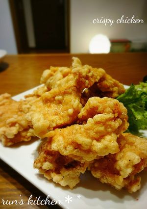 ✽鶏むね肉のクリスピー唐揚げ✽-レシピのメイン写真